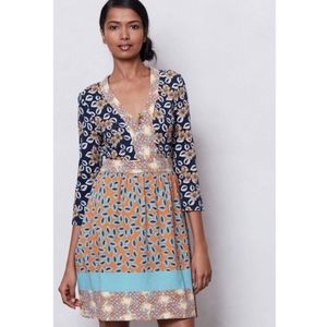 Anthropologie Fables Print Dress - XS
